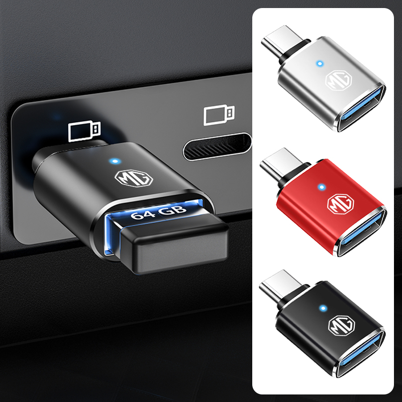 Car LED Type C To USB 3.0 Adap - Car Accessories Essentials recension och pris