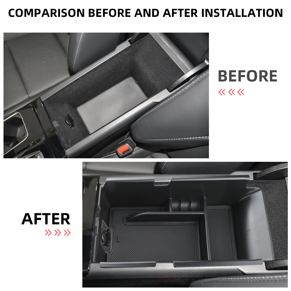 Car Armrest Storage Box for To - Car Accessories Essentials recension och pris