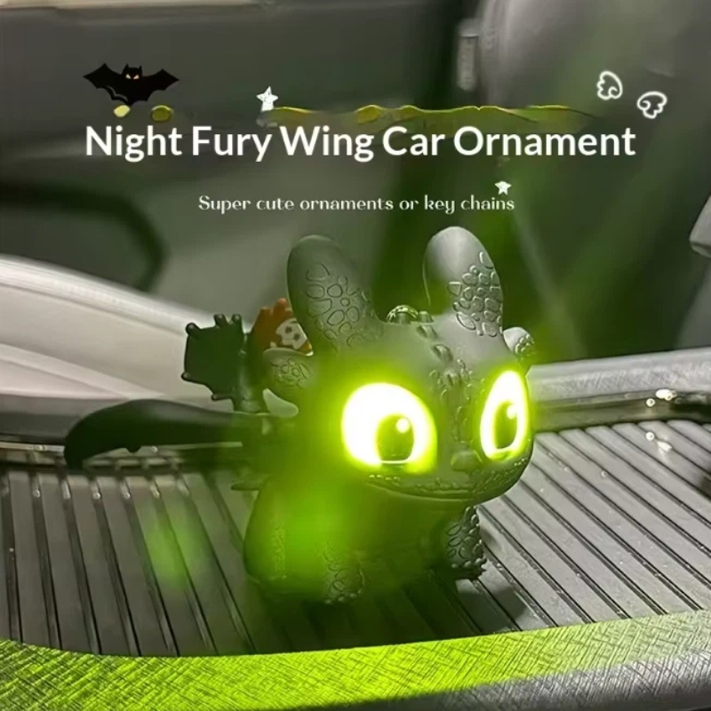 Genuine Cute Glowing Toothless - Car Accessories Papar recension och pris