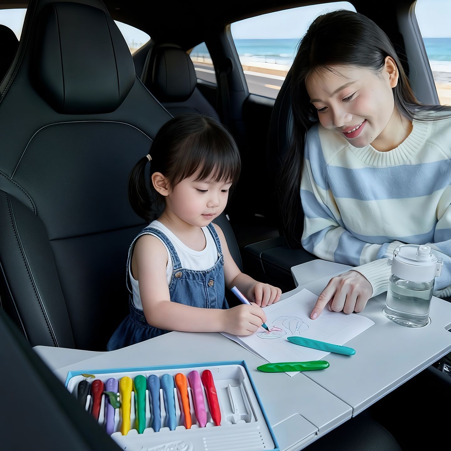 Foldable Car Desk For Tesla Mo - Car Accessories Essentials recension och pris