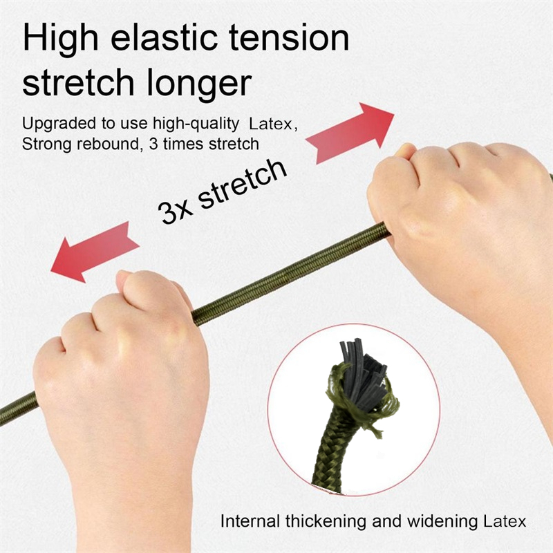 30-210cm 7mm Packing Ropes Ela - Car Accessories For Road Trip recension och pris