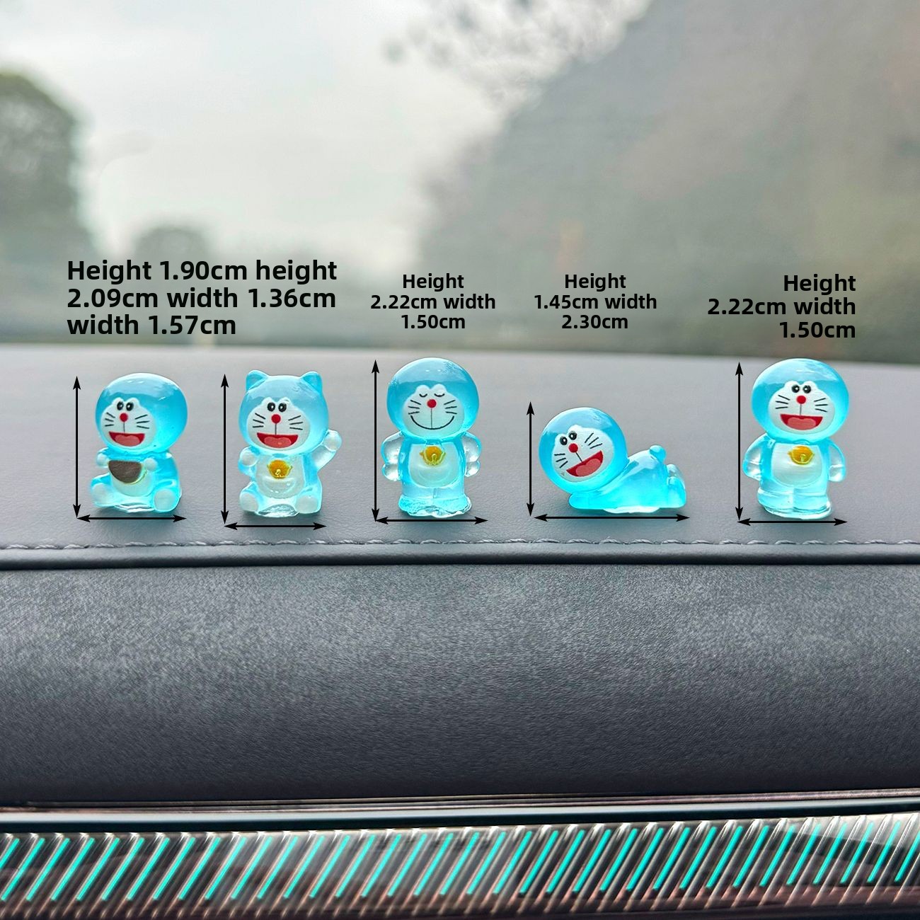 Doraemon Glow Desktop Ornament - Car Accessories Papar recension och pris