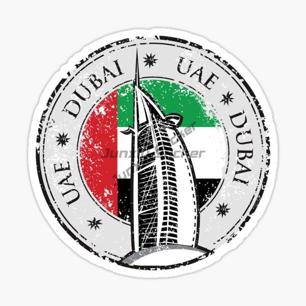 UAE Dubai Circular National Fl - Car Accessories In Dubai recension och pris