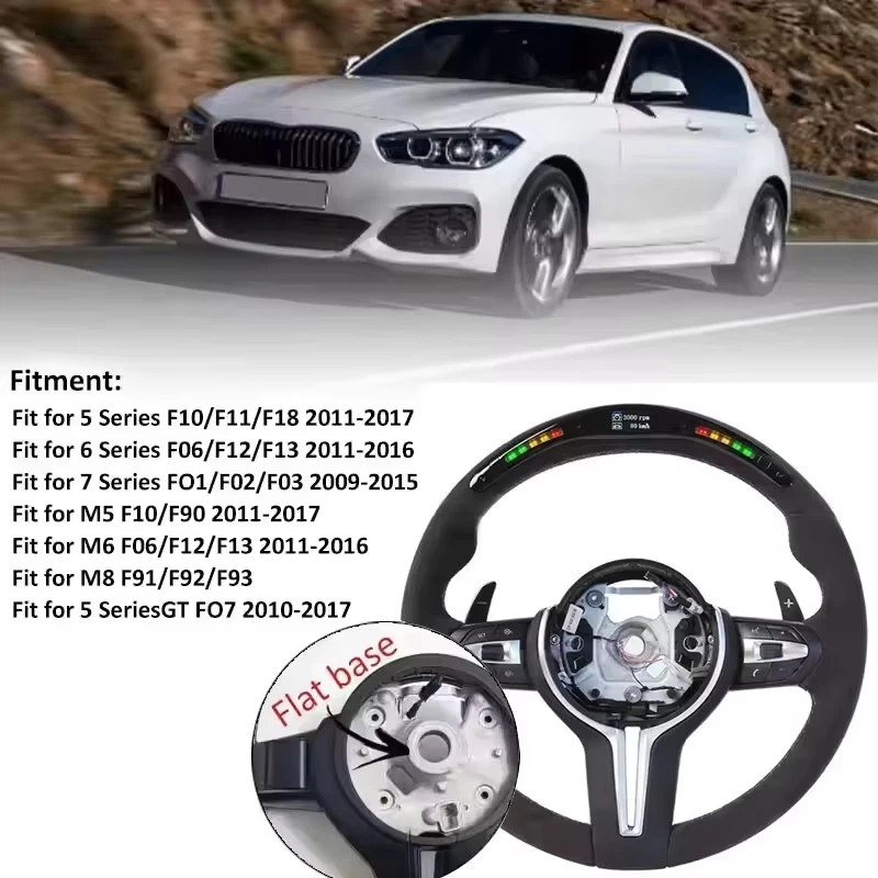 Car Steering Wheel Leather For - Car Accessories Papar recension och pris