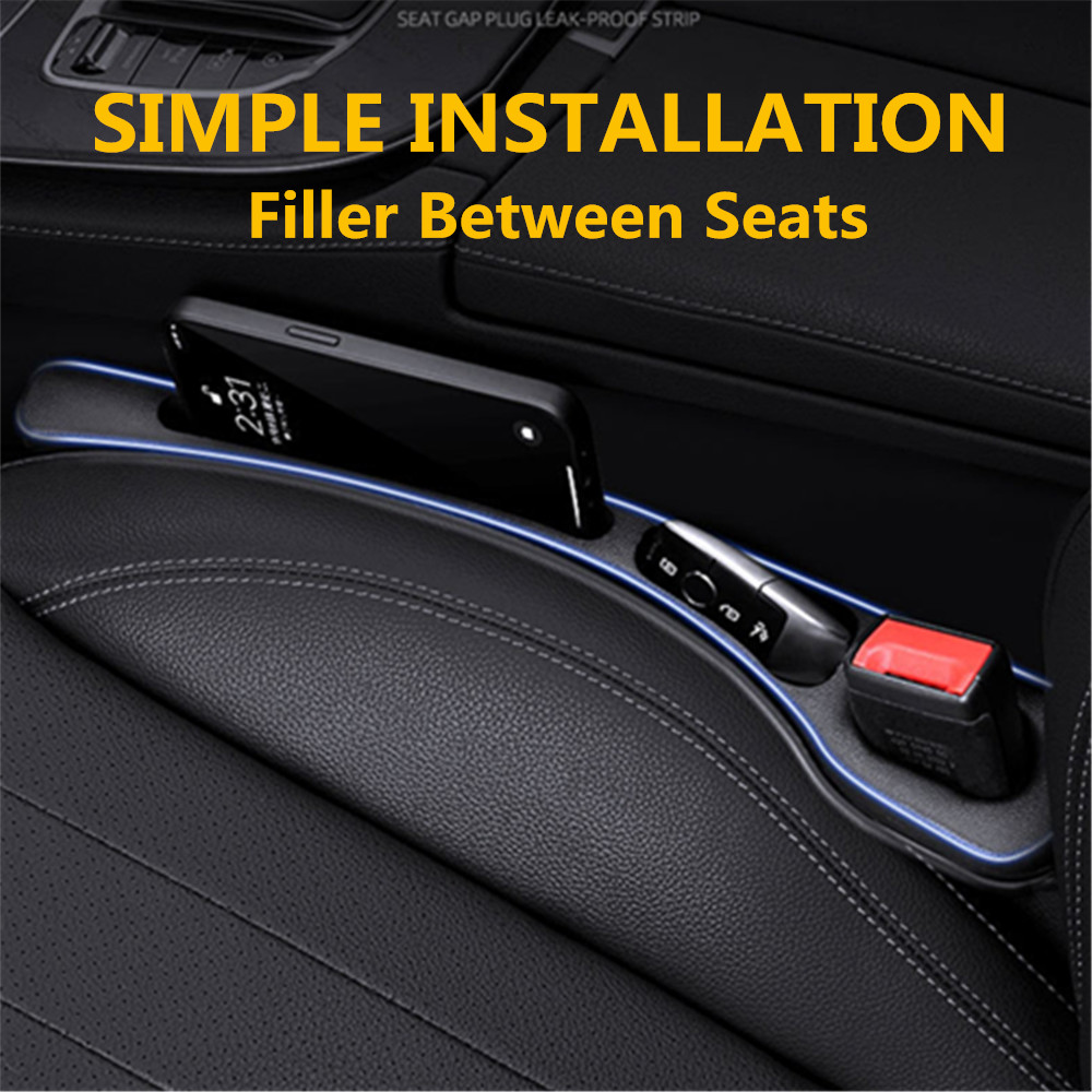 2X Car Seat Gap Filler Between - Car Accessories Essentials recension och pris