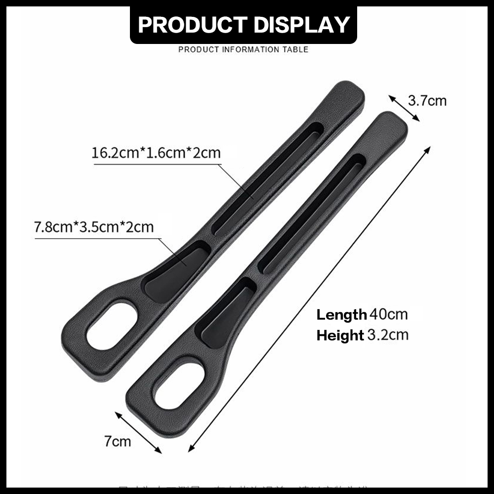 2X Car Seat Gap Filler Between - Car Accessories Essentials recension och pris