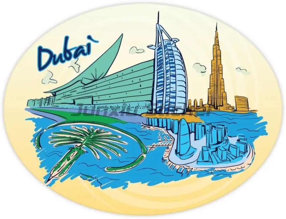 Dubai Country Flag Vinyl Motor - Car Accessories In Dubai recension och pris