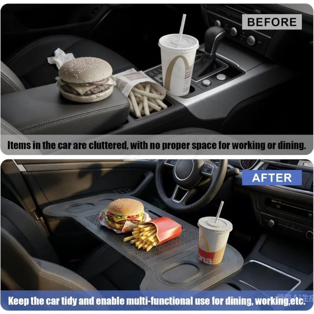 Car Laptop Tray Foldable Steer - Car Accessories For Road Trip recension och pris